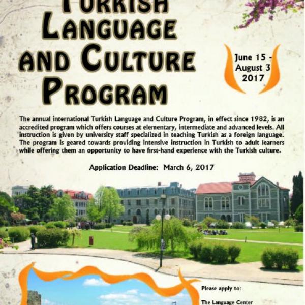 Turkish Language & Culture Program - Summer Program