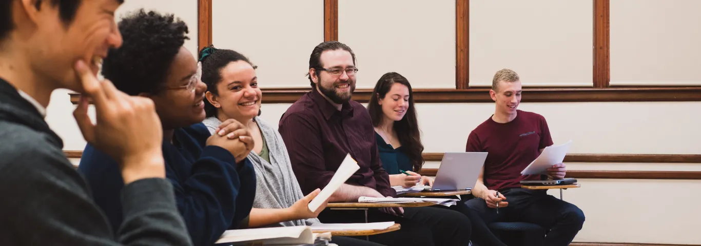 Professor Barmash's Classroom